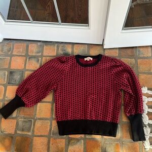 Philosophy red sweater